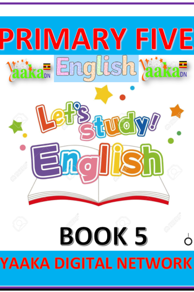 PRIMARY FIVE ENGLISH
