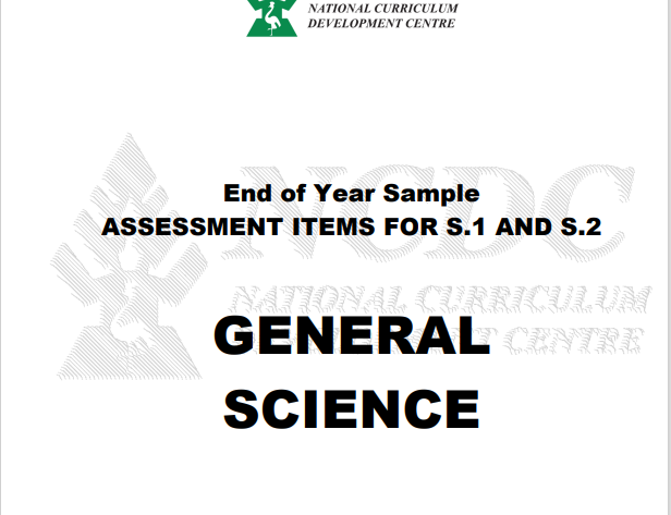 SAMPLE ASSESSMENT ITEMS