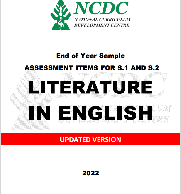 NCDC LITERATURE Sample Assessment Items S1&S2