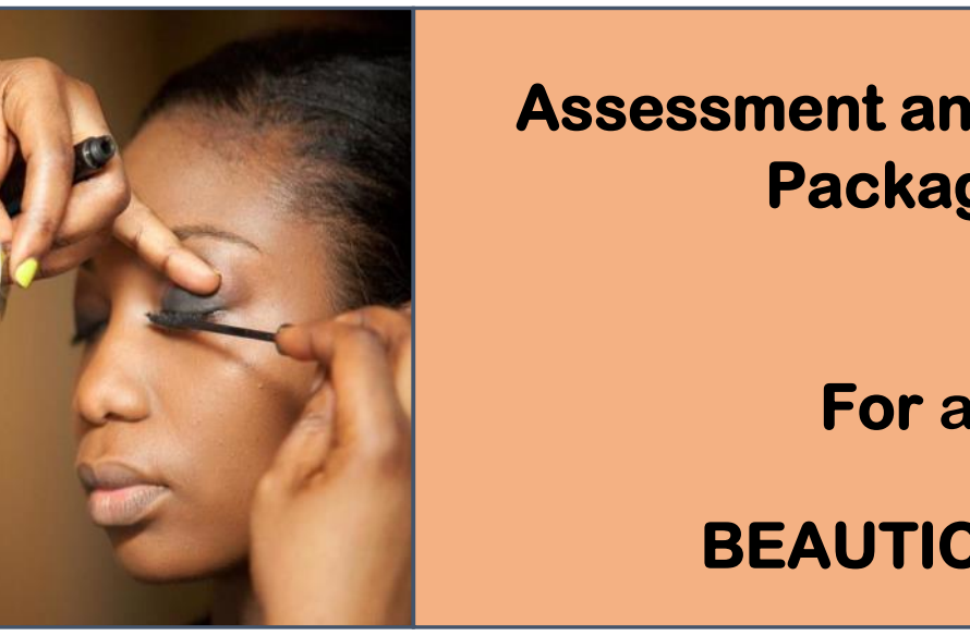 DIT-ASSESSMENT AND TRAINING PACKAGE FOR A BEAUTICIAN