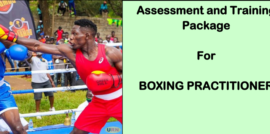 DIT - ASSESSMENT AND TRAINING PACKAGE FOR A BOXING PRACTITIONER