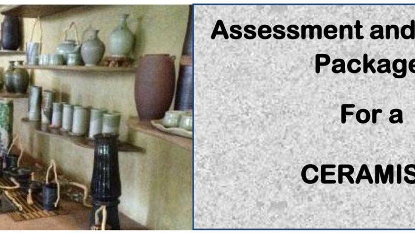 DIT-ASSESSMENT AND TRAINING PACKAGE FOR A CERAMIST