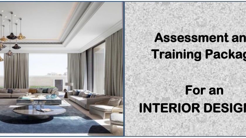 DIT-ASSESSMENT AND TRAINING PACKAGE FOR AN INTERIOR-DESIGNER