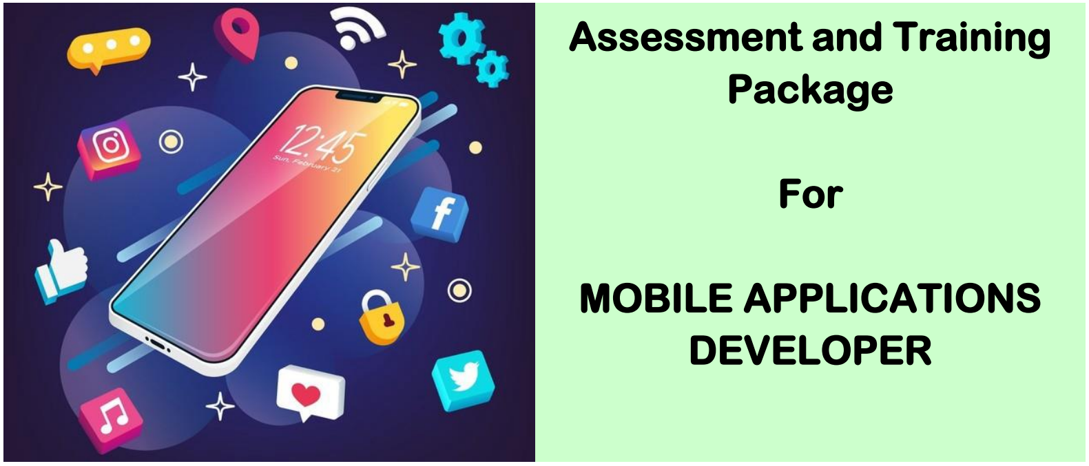 DIT-ASSESSMENT AND TRAINING PACKAGE FOR A MOBILE APPLICATIONS DEVELOPER