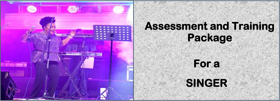 DIT - ASSESSMENT AND TRAINING PACKAGE FOR A  SINGER