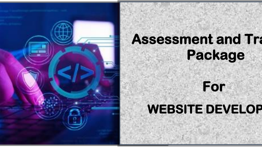 DIT-ASSESSMENT AND TRAINING PACKAGE FOR A WEBSITE DEVELOPER