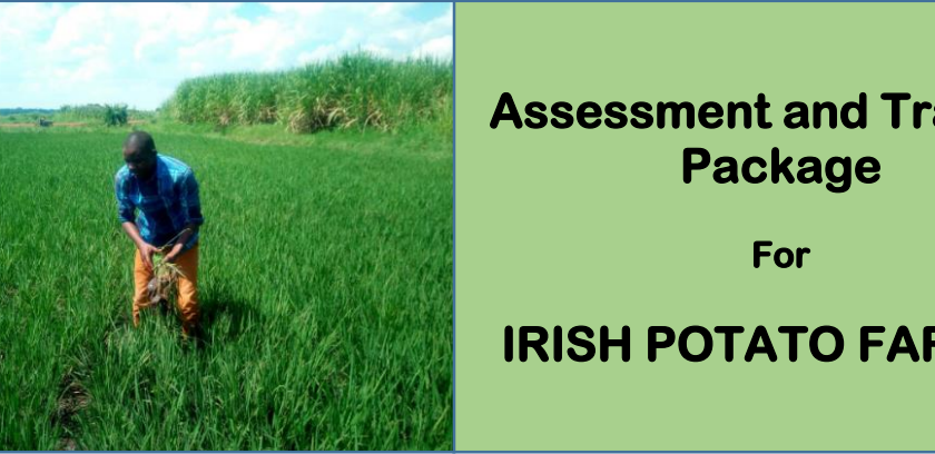 DIT - ASSESSMENT AND TRAINING PACKAGE FOR IRISH POTATO FARMER